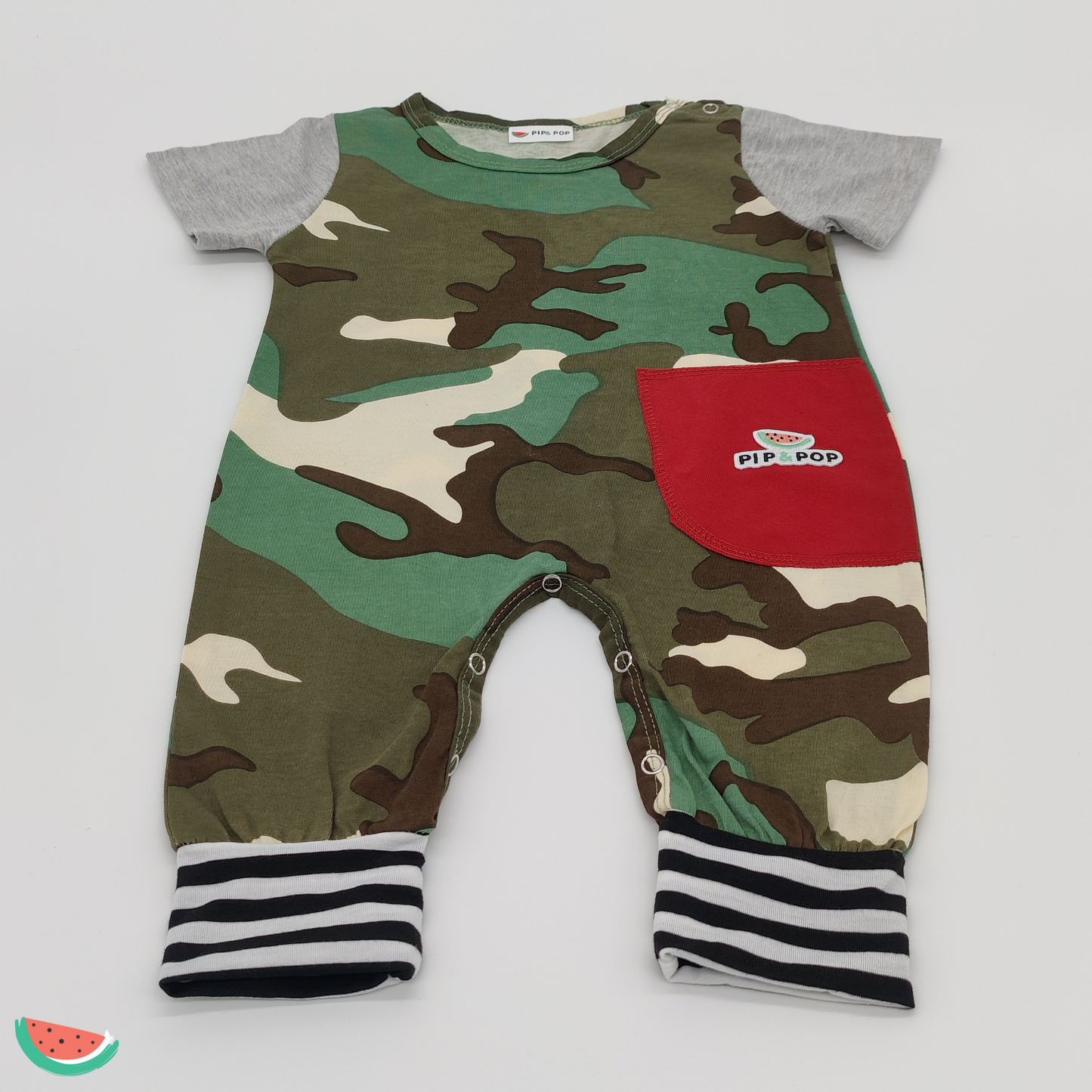 Camo Print Babygrow
