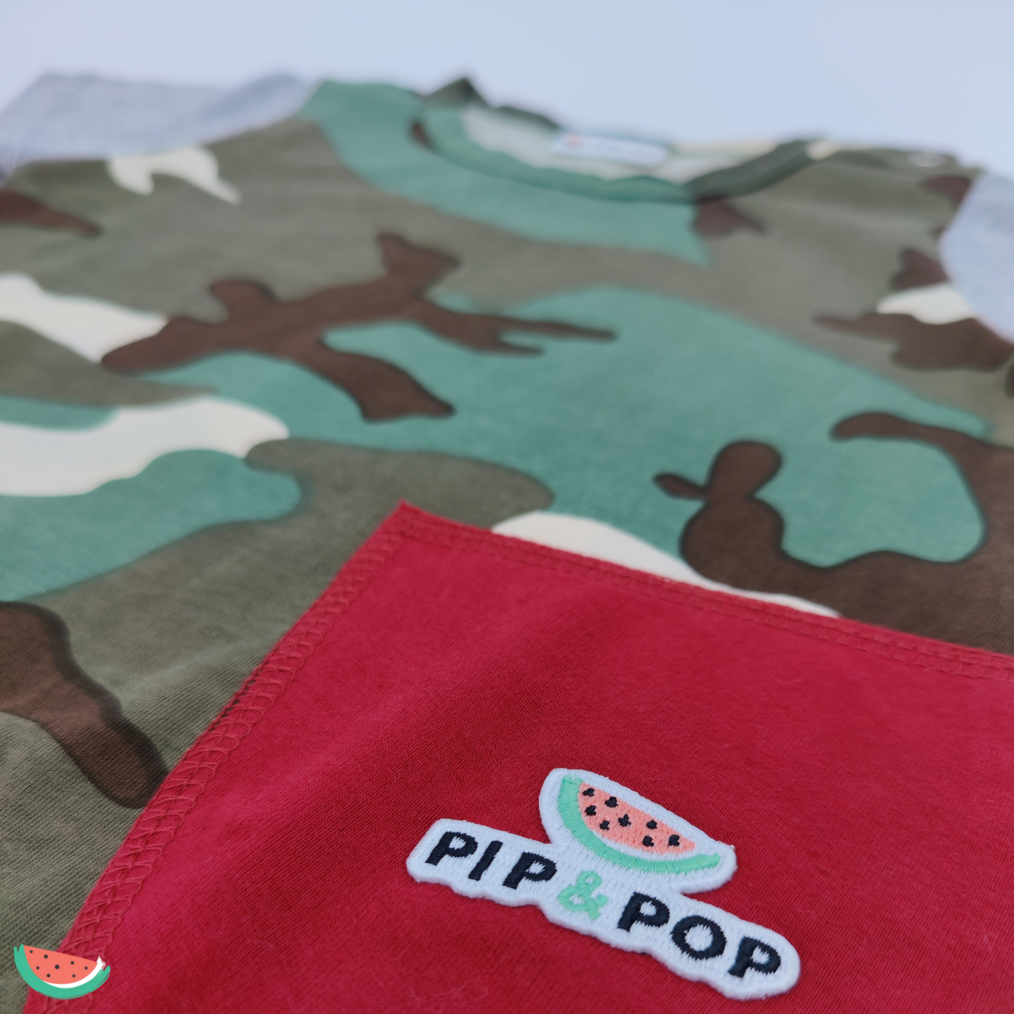 Camo Print Babygrow