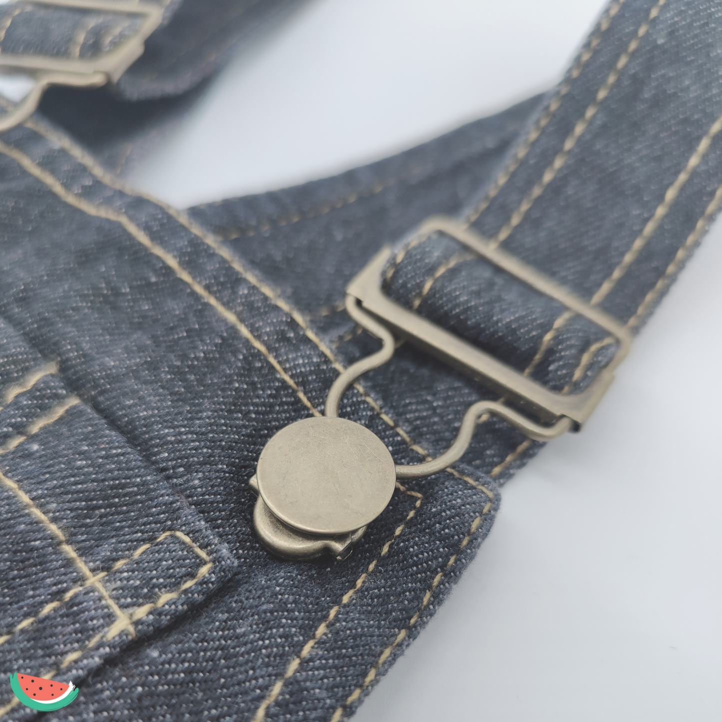 Black Ripped Dungarees
