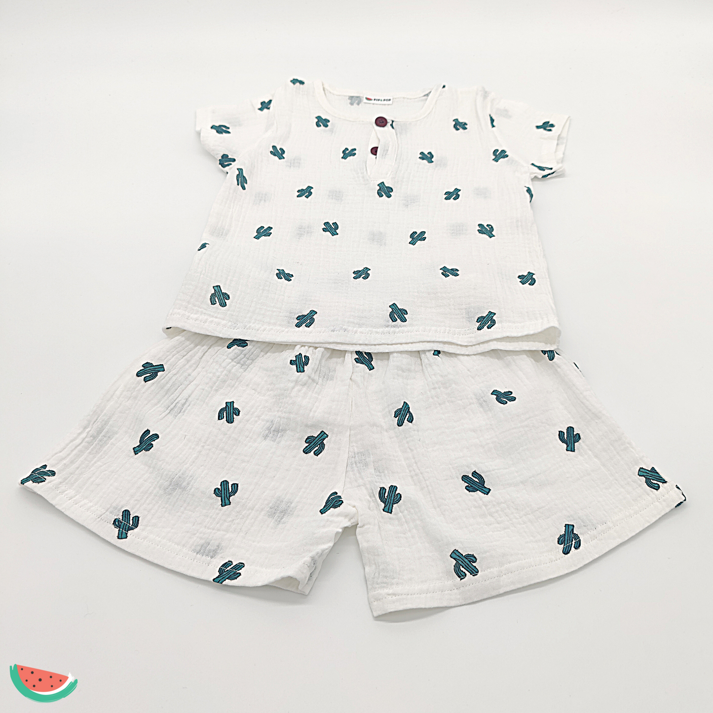 Cactus Print Summer Set