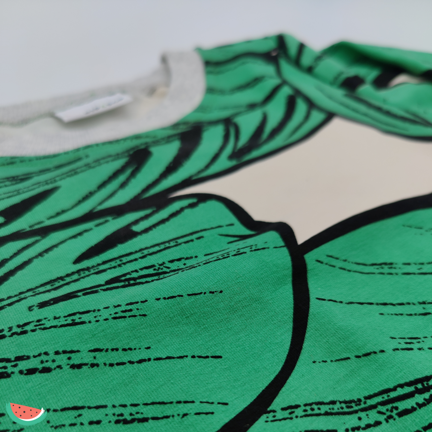 Jungle Print Long Sleeve Top