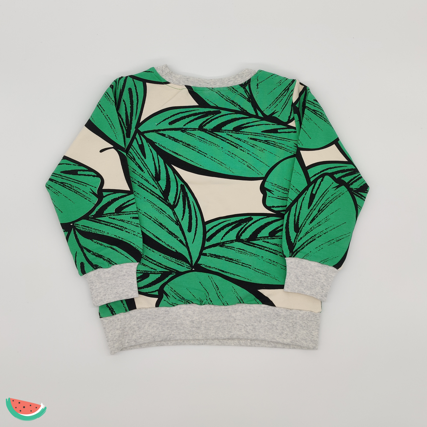 Jungle Print Long Sleeve Top