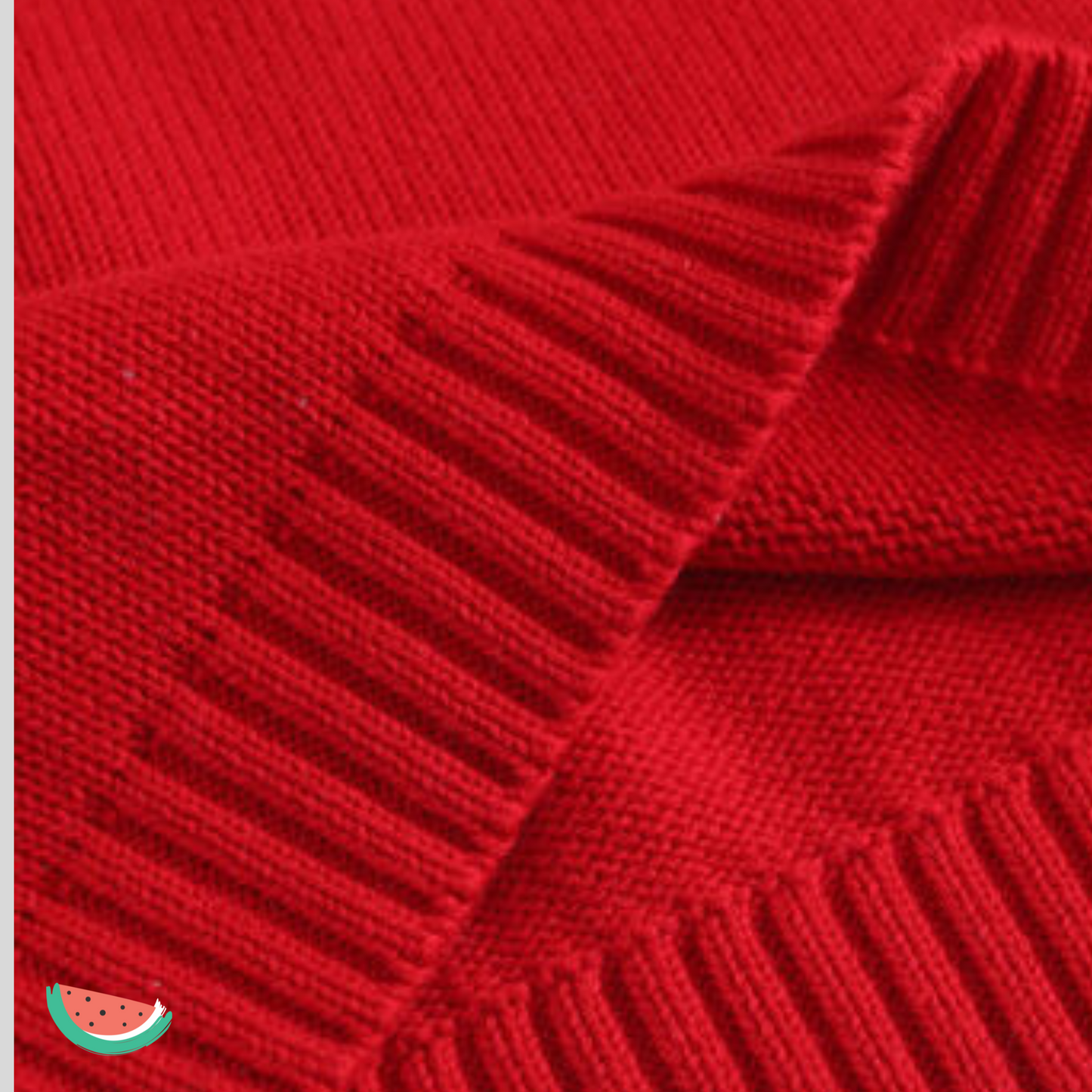 Red Winter Polar Jumper