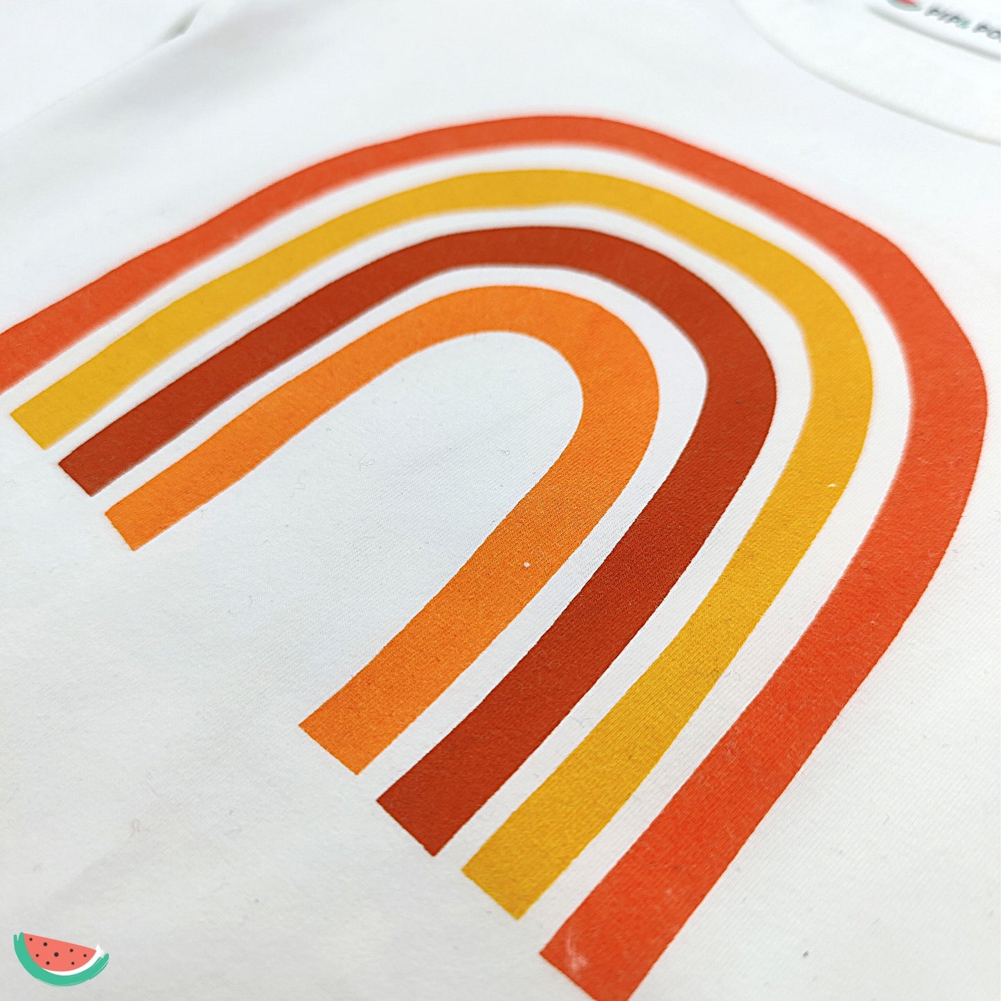 Rainbow Long Sleeve Babygrow