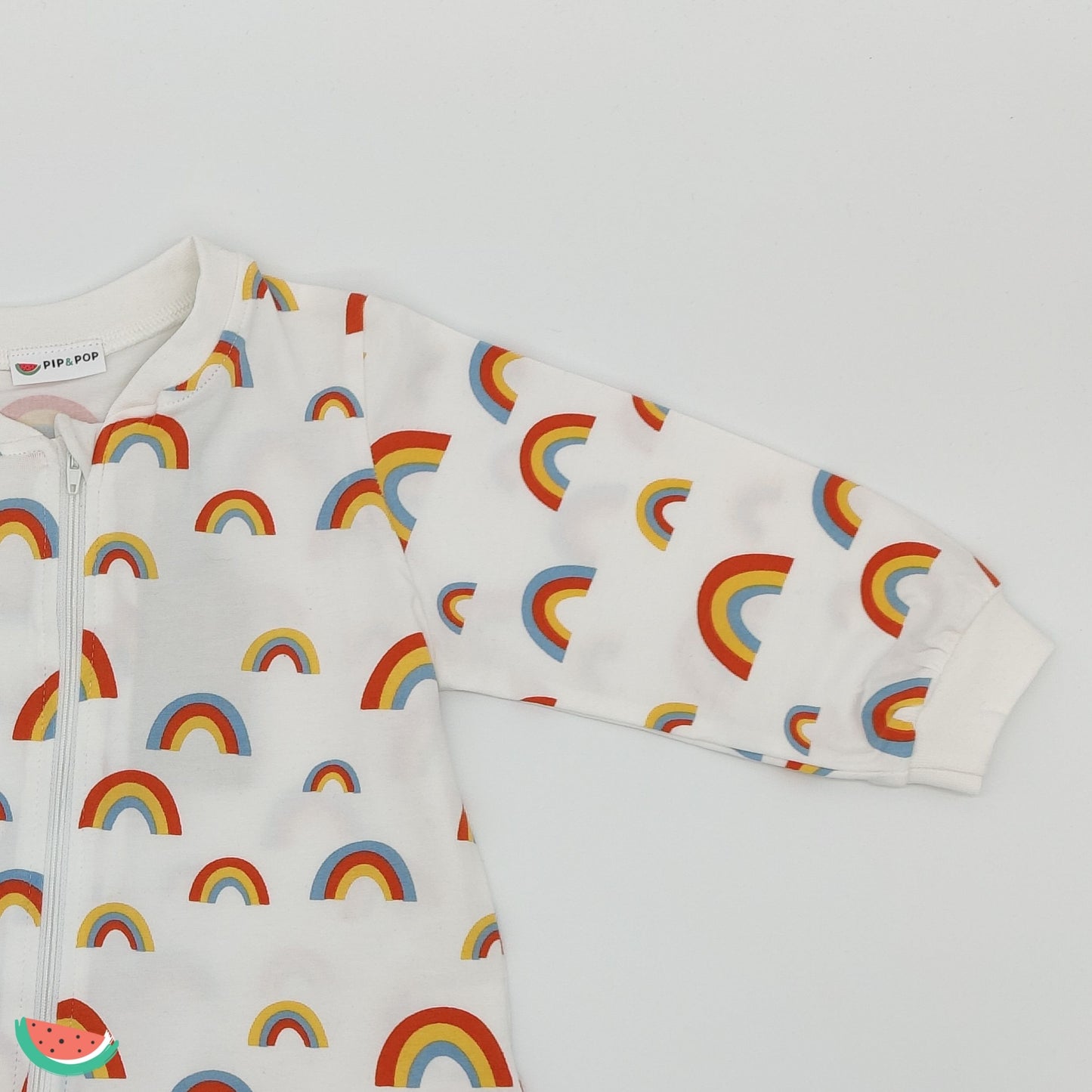 Rainbow Print Babygrow