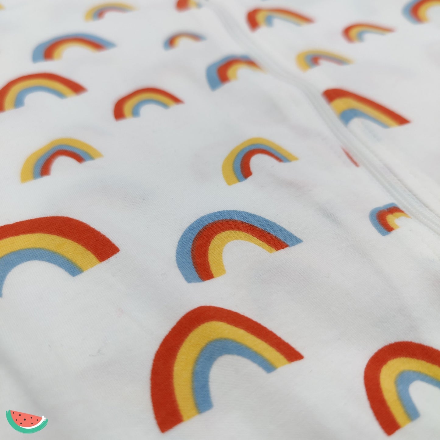 Rainbow Print Babygrow