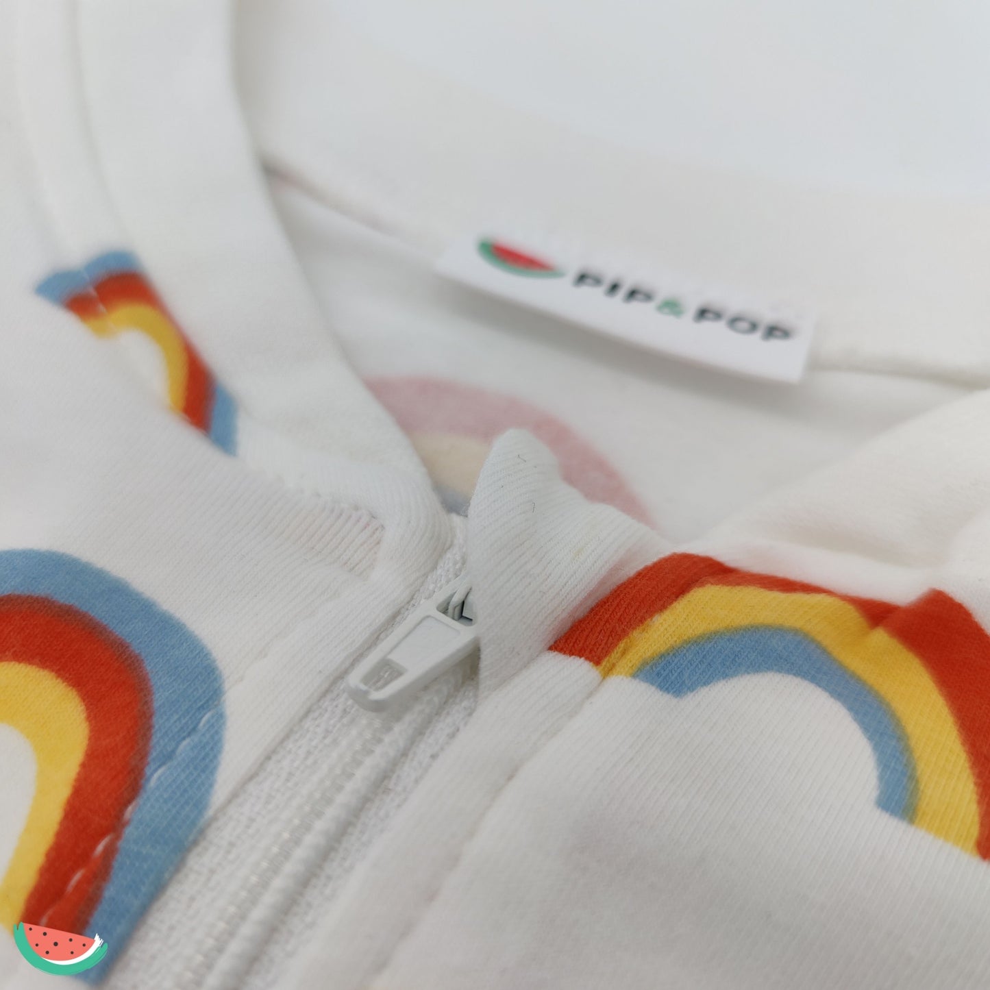 Rainbow Print Babygrow