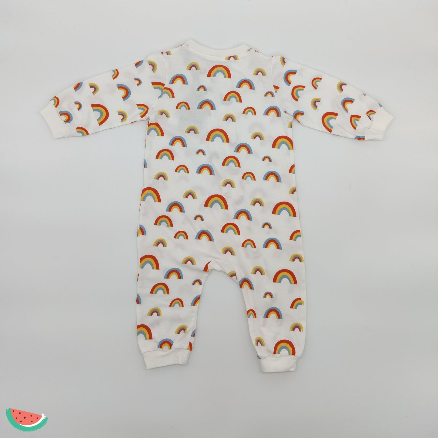 Rainbow Print Babygrow