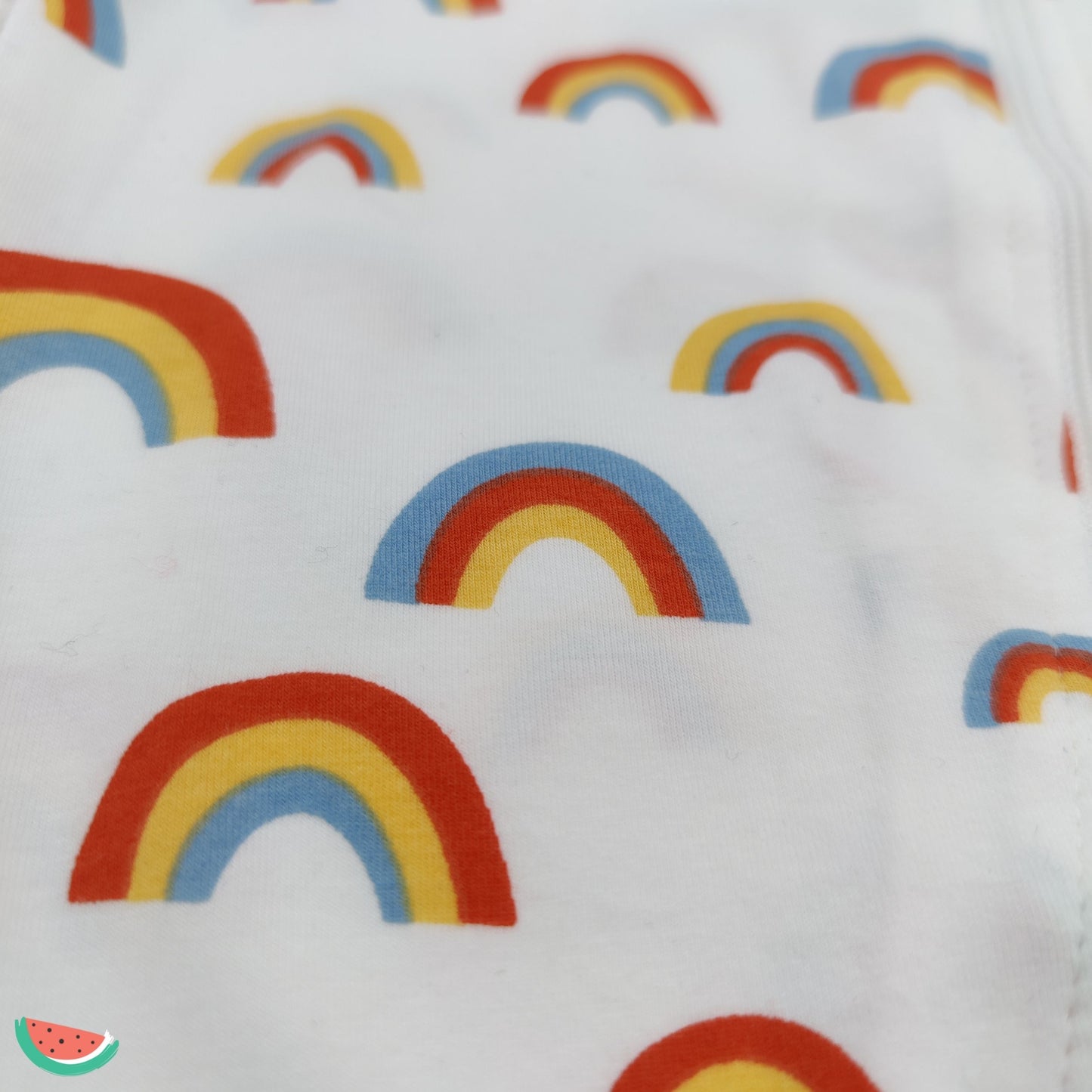 Rainbow Print Babygrow