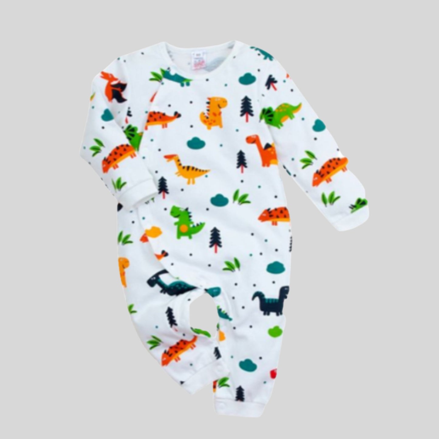 Dinosaur Print Babygrow | Gender Neutral Unisex Children and Baby Clothing