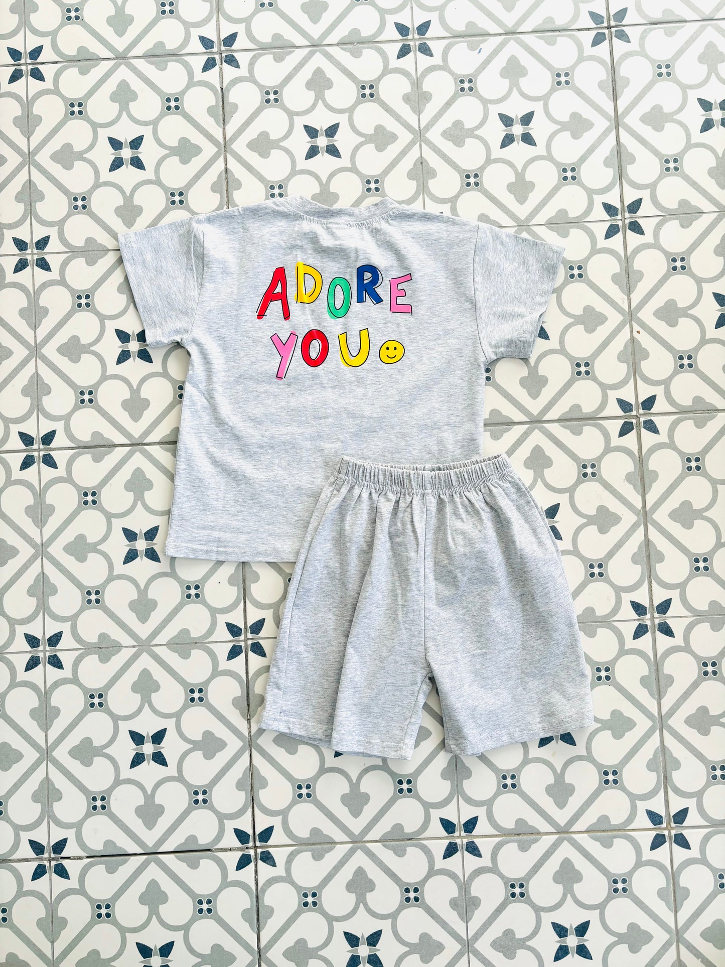 Adore You co-ord set Grey