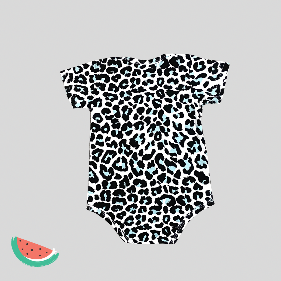 Leopard Print Babygrow