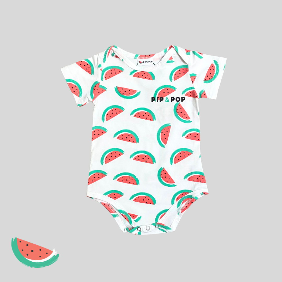 Pip & Pop Watermelon Babygrow