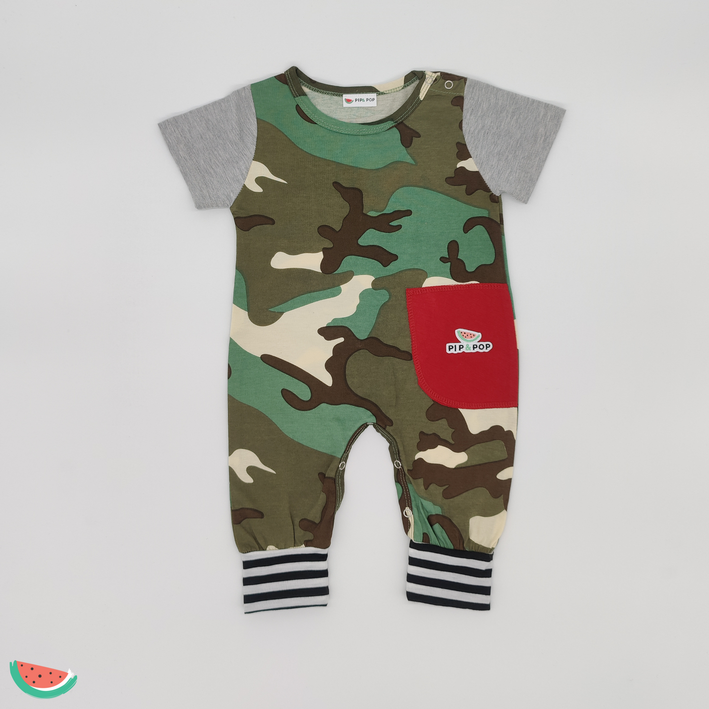 Camo Print Babygrow