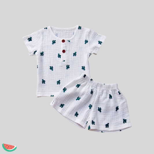 Cactus Print Summer Set