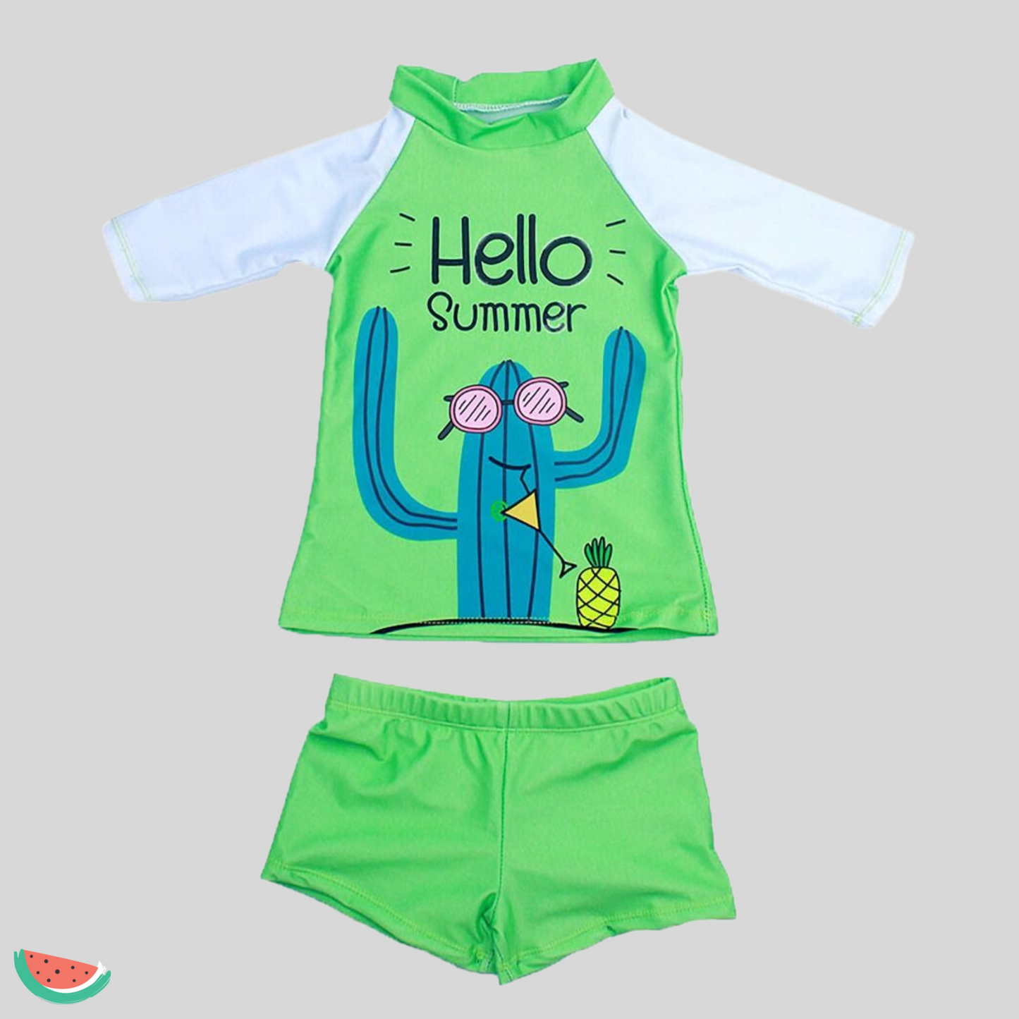 Hello Summer 2 Piece protection swimsuit