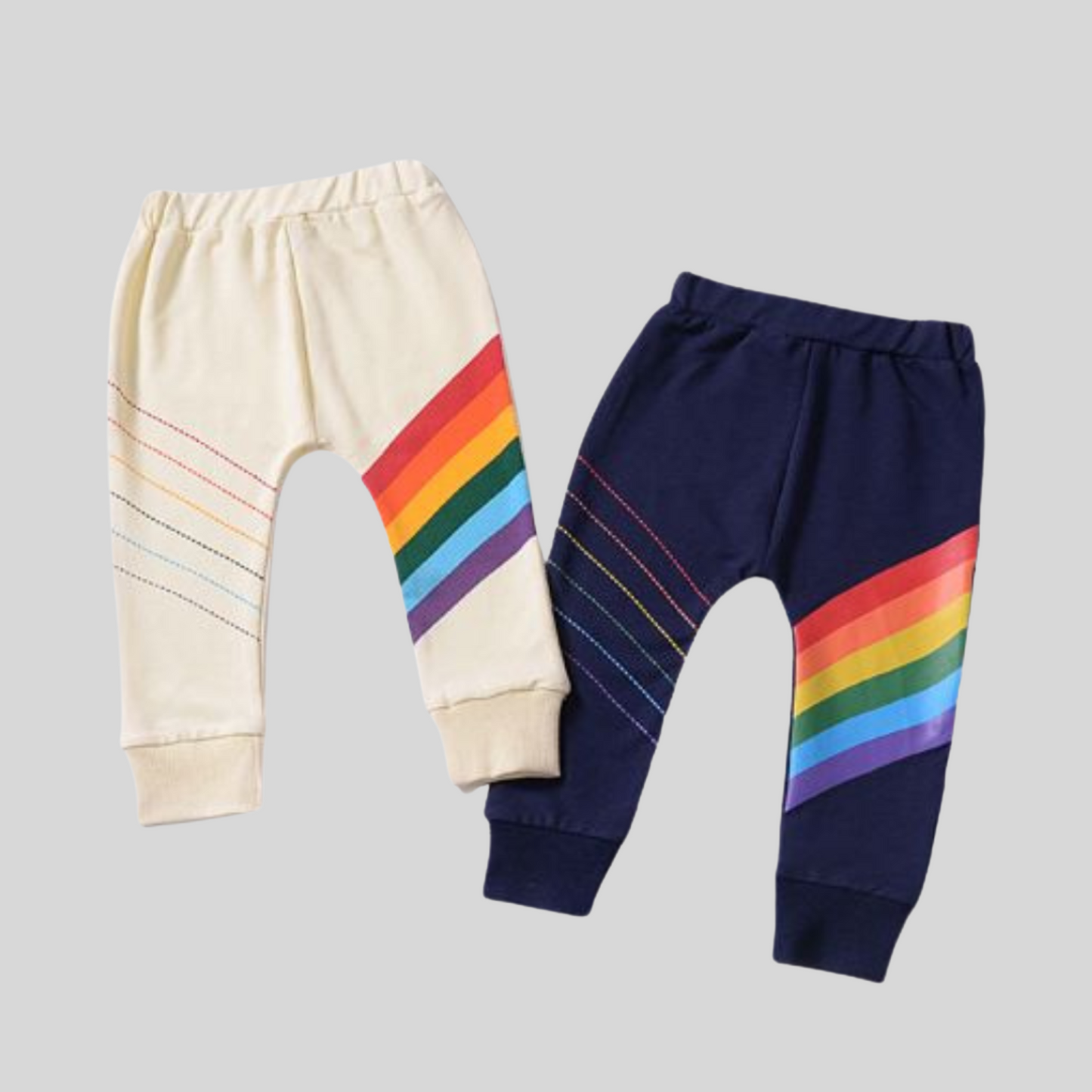 Blue Rainbow Joggers