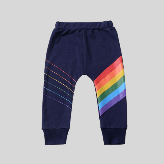 Blue Rainbow Joggers