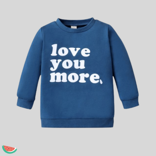 Love You More Pullover Top