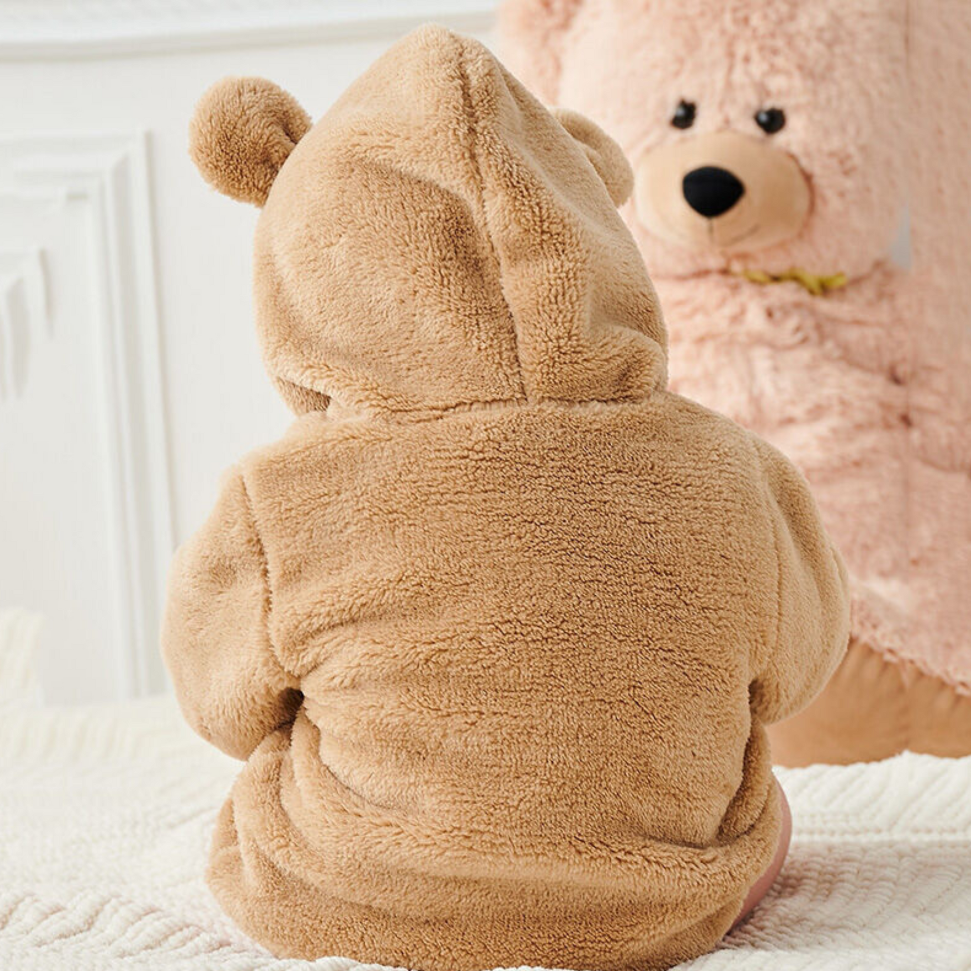 Teddy bear coat – pipandpopkids - Main Image