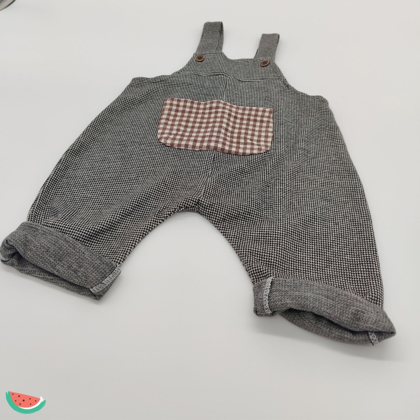 Tweed Dungarees